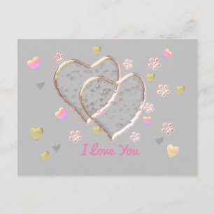 Carte Postale Je t'aime...plus que n'importe quel mot ne peut le