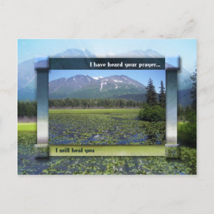 Carte Postale Je Te Guérirai