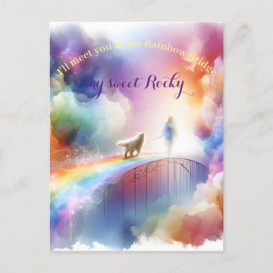 Carte Postale Je te rencontrerai au Rainbow Bridge