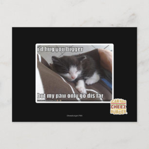 Carte Postale Je te serrerais plus gros.