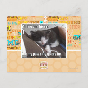 Carte Postale Je te serrerais plus gros.