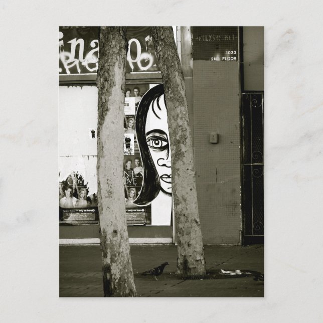 Carte Postale Je Te Vois (Devant)