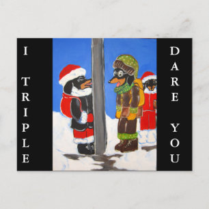 CARTE POSTALE JE TRIPLE DOXIE JE TE DAFIE