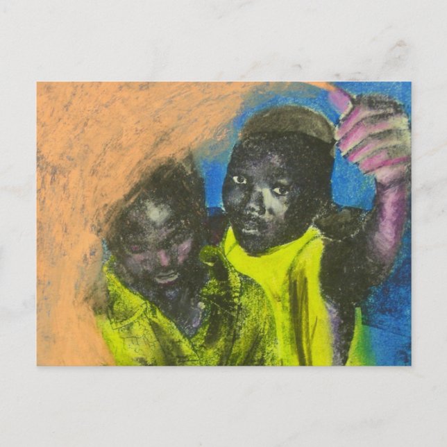 Carte Postale Je vais aller à Legon (Devant)