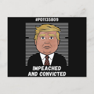 Carte Postale Je vote pour le criminel condamné Pro Trump 2024
