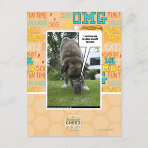 Carte Postale Je vous demande de laisser mon meurtrier seul