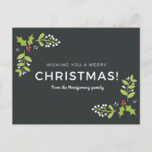 Je Vous Souhaite Un Joyeux Noël ! Personnalisable 