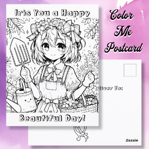 Carte Postale Je vous souhaite une belle journée heureuse   Page
