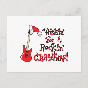 Carte Postale Je vous souhaite une invitation à la guitare de No