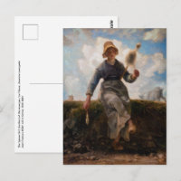 Jean-Francois Millet - La fillette