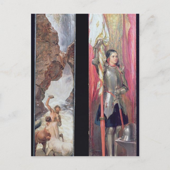 Carte Postale Jeanne d'Arc, années 1890 (Devant)