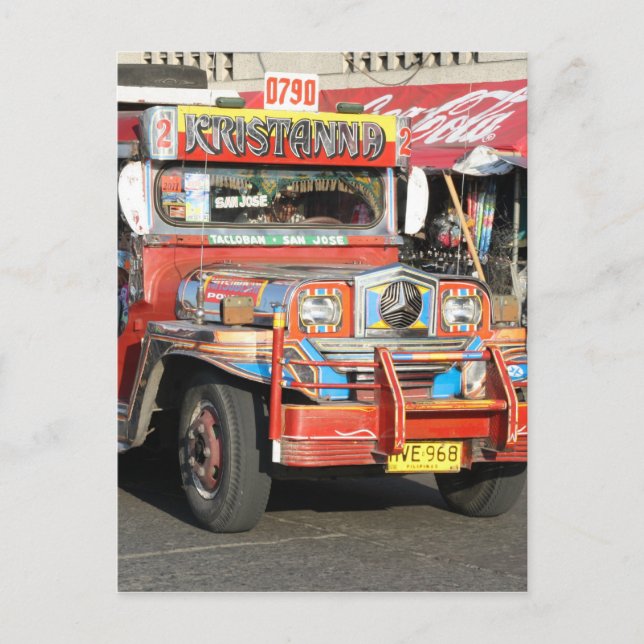 Carte Postale Jeepney (Devant)