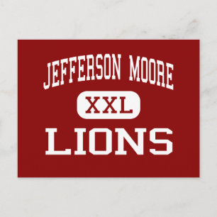 Carte Postale Jefferson Moore - Lions - Lycée - Waco Texas