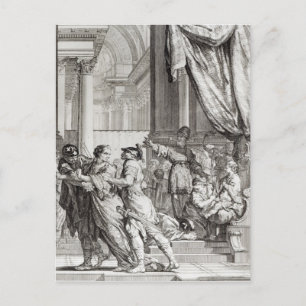 Carte Postale Jehoiada, grand prêtre de la proclamation de