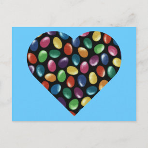 Carte Postale Jelly Bean Heart