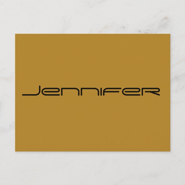 Carte Postale Jennifer, Orphan Black tv show caractère, géométri (Devant)