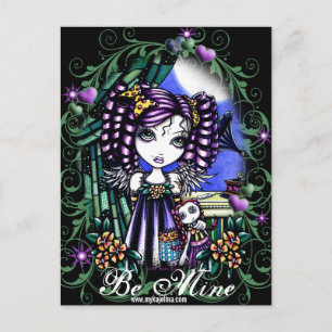 Carte postale "Jenny" Rag Doll Valentine's Day Ang