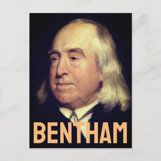 Carte Postale Jeremy Bentham (Devant)