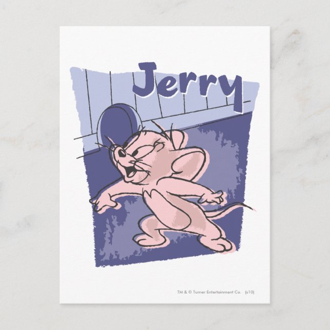Carte Postale Jerry Blue (Devant)