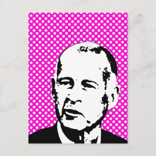 CARTE POSTALE JERRY BROWN -