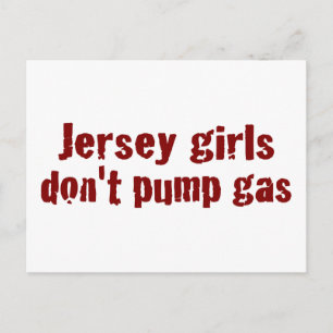 Carte Postale Jersey Girls Ne Pompe Pas De Gaz (Nouveau)