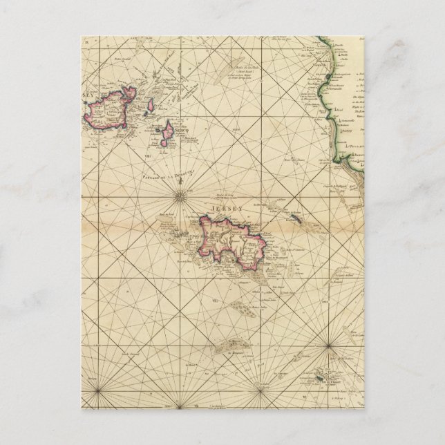 Carte Postale Jersey, Guernesey (Devant)