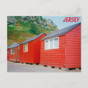 Carte Postale Jersey sheds