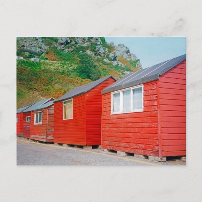Carte Postale Jersey sheds (Devant)