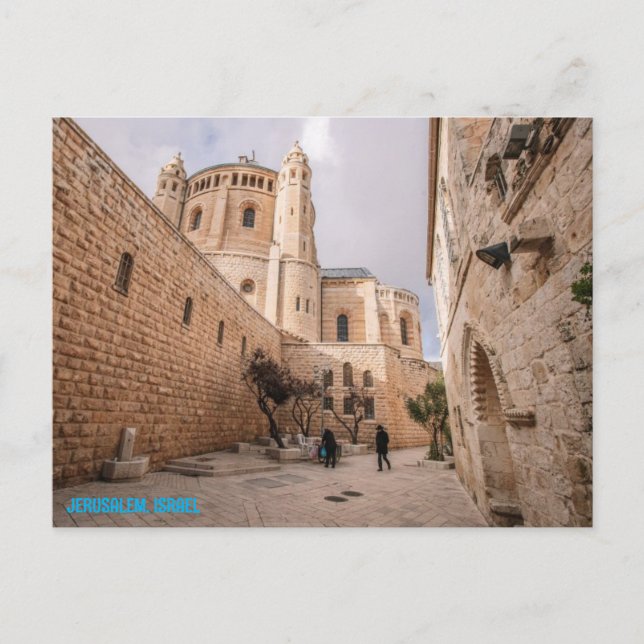 CARTE POSTALE JÉRUSALEM, ISRAËL (Devant)