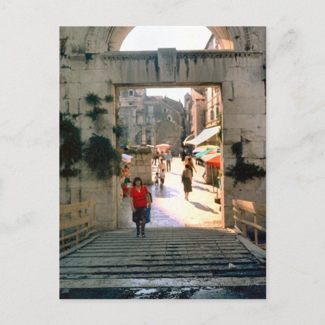 Carte Postale Jérusalem, près de l'église du Saint Sépulcre (Devant)