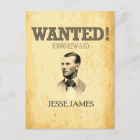 Jesse James Recherché Outlaw 🚨 Wild West USA