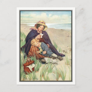 Carte Postale Jessie Willcox Smith - Le bord de mer