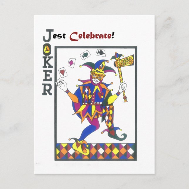 Carte Postale Jest Celebrate Postcard (Devant)