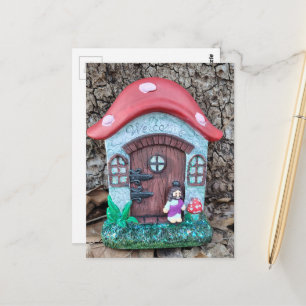 Carte Postale Jésus aléatoire trouvé dans les bois dans une mais
