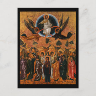 Carte Postale Jésus Ascension au ciel