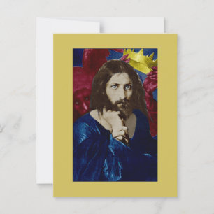 Carte Postale Jésus Christ 1888 par Georg Karl Franz Cornicelius