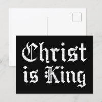 Jésus-Christ est Roi Gothique Art Grunge Blacklett