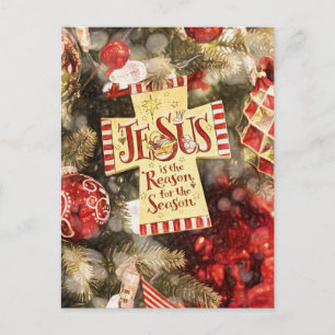 Carte Postale Jésus est la raison de la saison