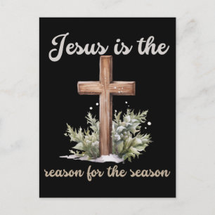 Carte Postale Jésus est la raison de la saison de Noël Jésus