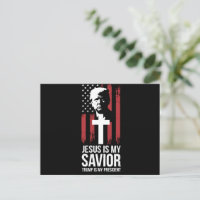 Jésus est mon sauveur Trump est mon président Trum