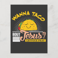 Jésus et Taco Lover Pastor Funny Christian