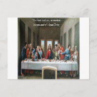 Jésus @ la Dernière Cène "Aimez-vous les uns les a