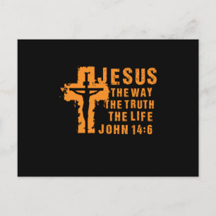 Carte Postale Jésus La Voie La Vérité La Vie Religion Dieu Don