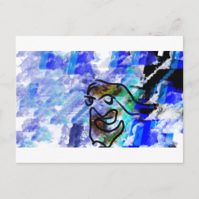 Carte Postale Jésus nom espoir (Devant)