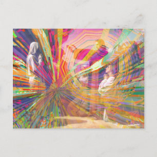 Carte Postale Jesus Raises Lazarus de Neon Pastel Pin mort