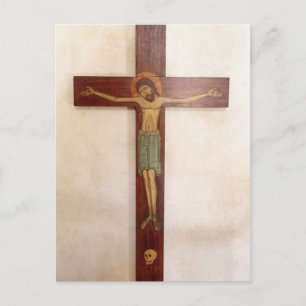 Carte Postale Jésus sur la Croix Art