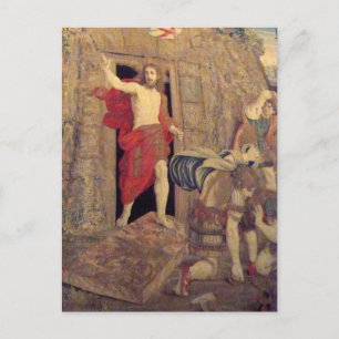 Carte Postale Jésus sur la Tapisserie de la Résurrection au Vati
