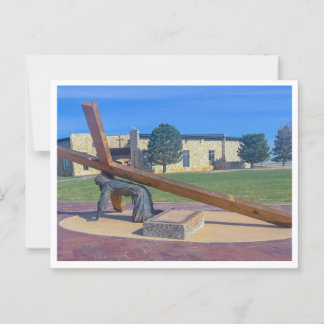 Carte Postale Jésus tombe la deuxième fois