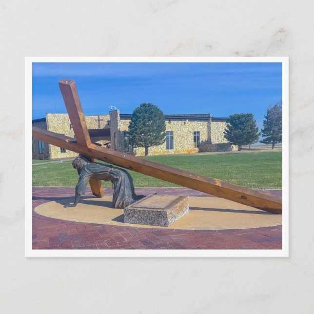 Carte Postale Jésus tombe la deuxième fois (Devant)