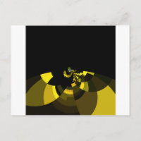 Jet Black et Gold Vector Art Design graphique